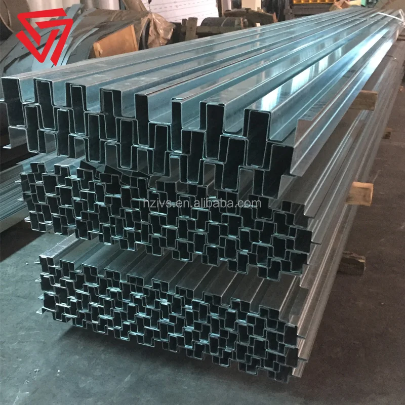 S320 steel grade Z275 zinc coating Z shape purlin steel profile