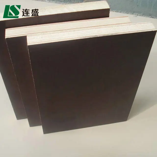 
Lianshengwood 12mm thick waterproof shuttering plywood used exterior doors for sale 