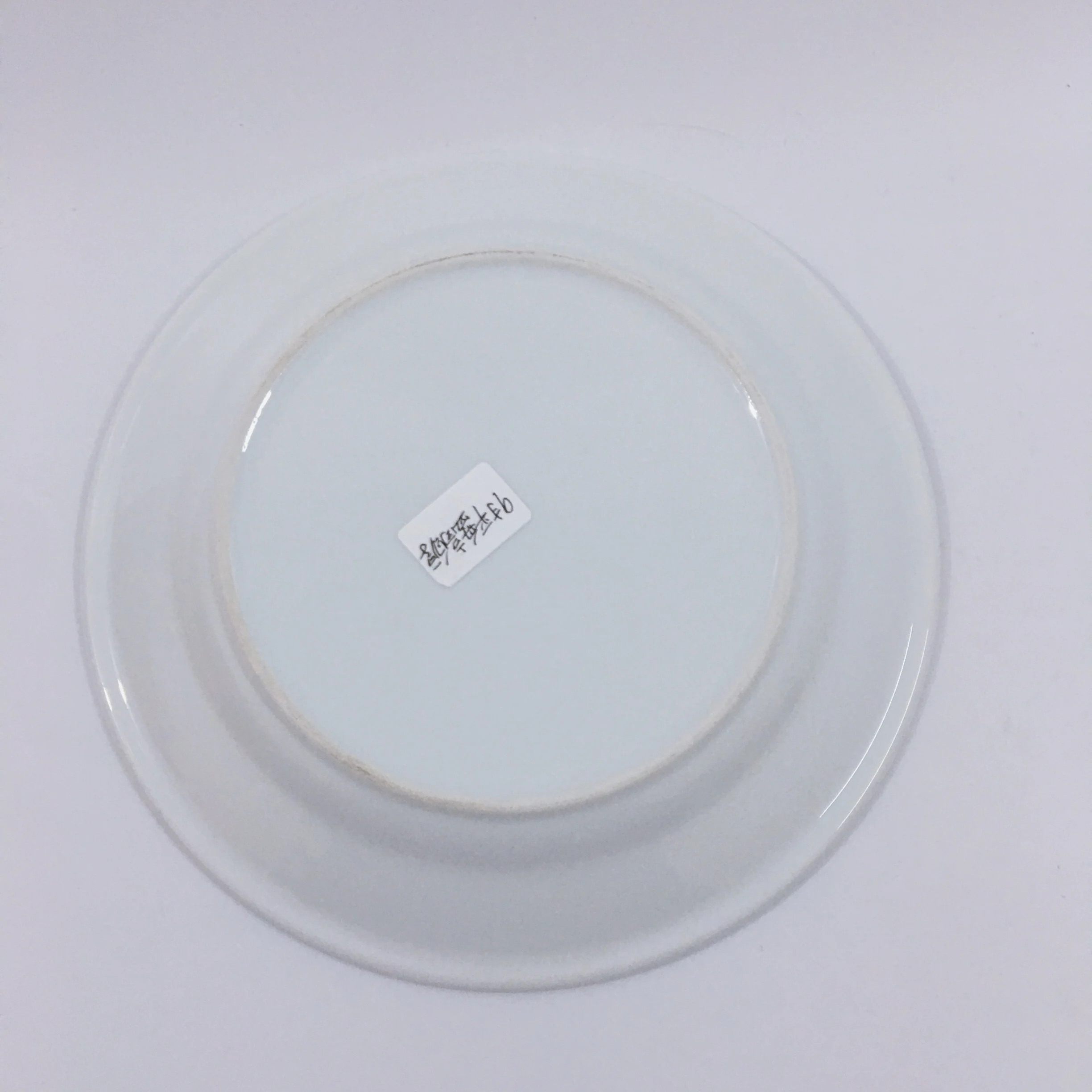 
9 inch China supplier custom printed tableware new products high-end ceramic dinner white plates side dish 