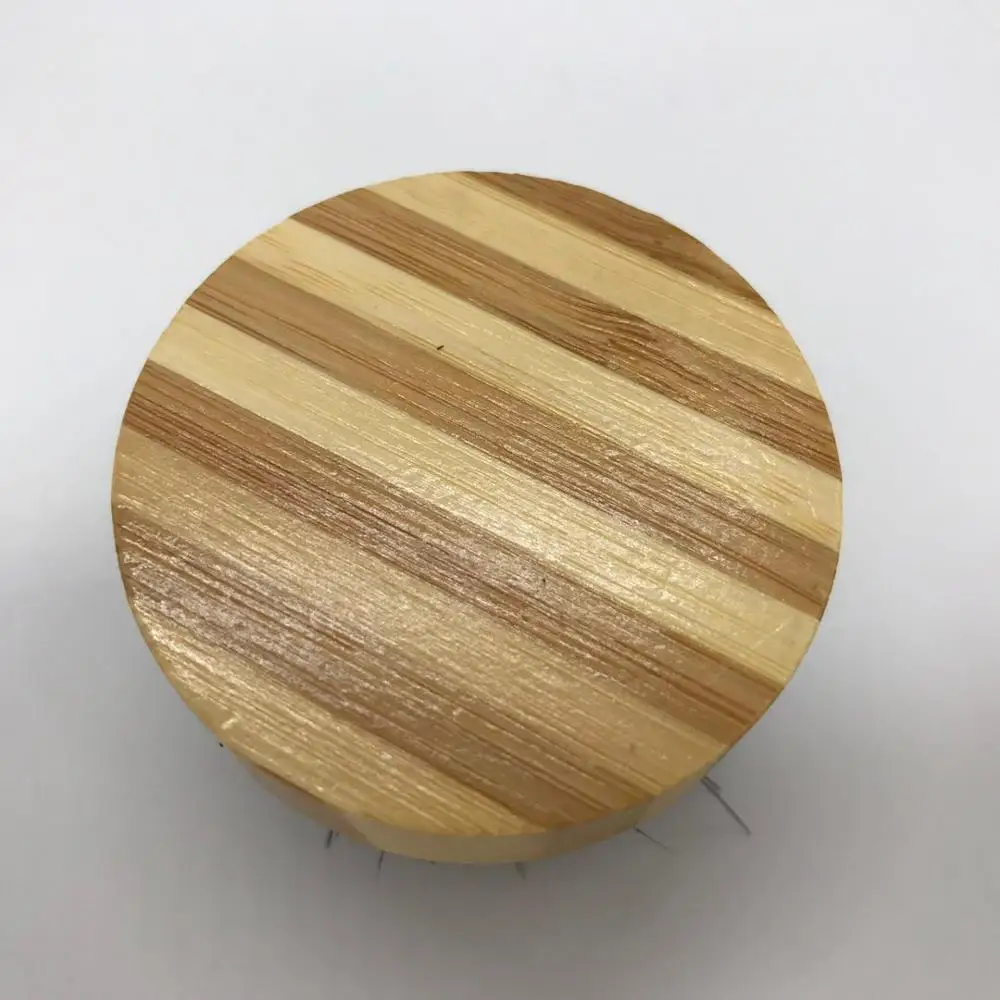 Natural household small bamboo shoe brush factory for shoe