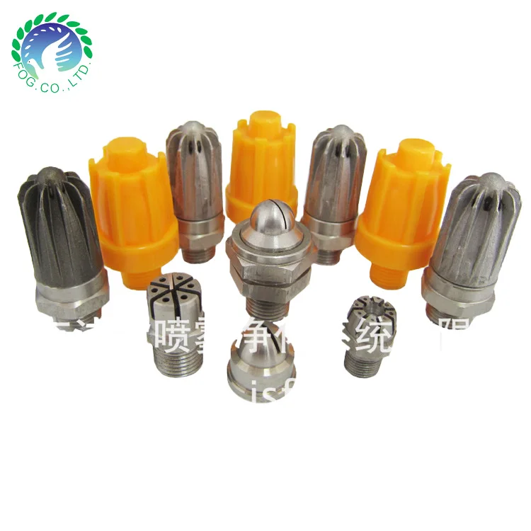 Stainless Steel Air Absorption Round Air Atomizing Nozzle for Drying
