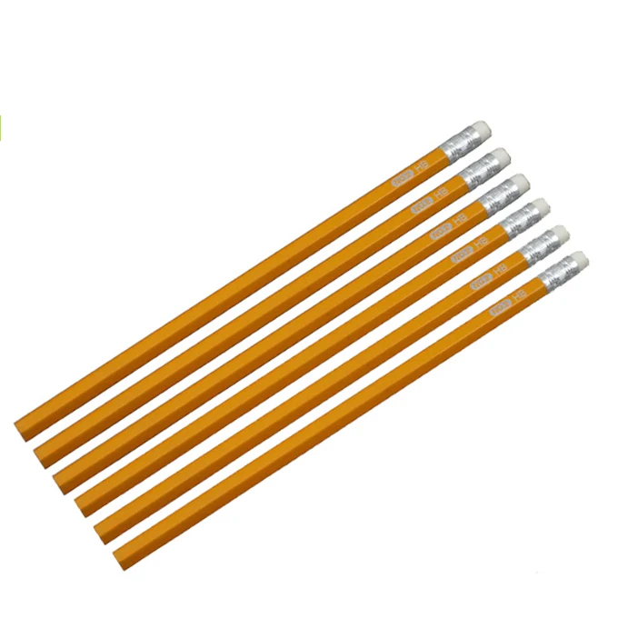 Черный в школу для удаления налета и фигурки жениха и невесты; Шестиугольная No.2 желтые юбки-карандаш #2 HB деревянный карандаш