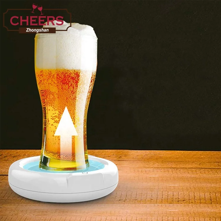 Direct Manufacturer Beer Bubbler Household Supersonic Foaming Machine Portable Beer Foam Maker Sonic Foamer for Ice Beer