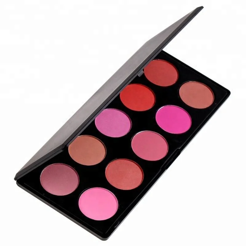 
Private Label 10 Colors Blusher Palette Oem Makeup Blush Matte Powder 