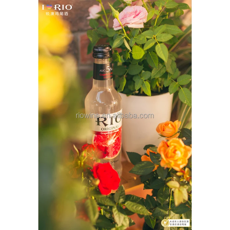 
 Чистый Грейпфрутовый сок, концентрированный с идеальной водкой, 3.8% Том, RIO вина, RTD, напитки 275 мл, оптовая продажа 2017, Лидер продаж  