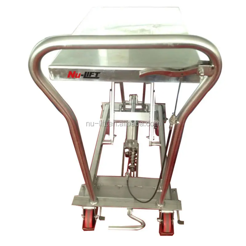 Гидравлический ножничный подъемник из нержавеющей стали