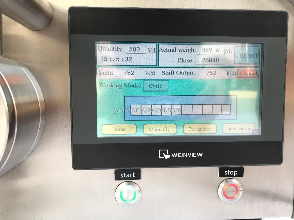 Table-top One Head Gear Pump Filler for Shampoo