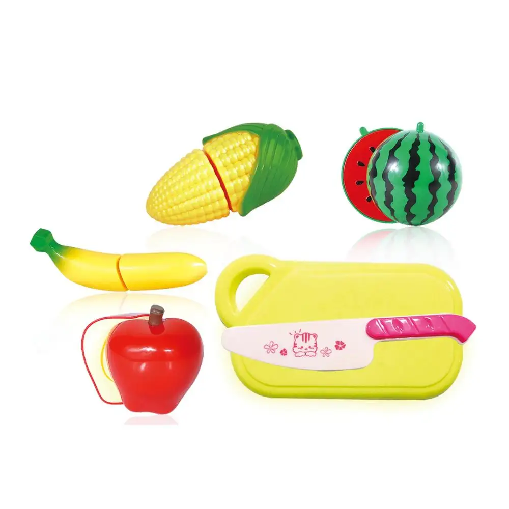 10 шт пластиковые игрушки фрукты и овощи набор кухонных игрушек для детей дошкольного возраста, игровой набор
