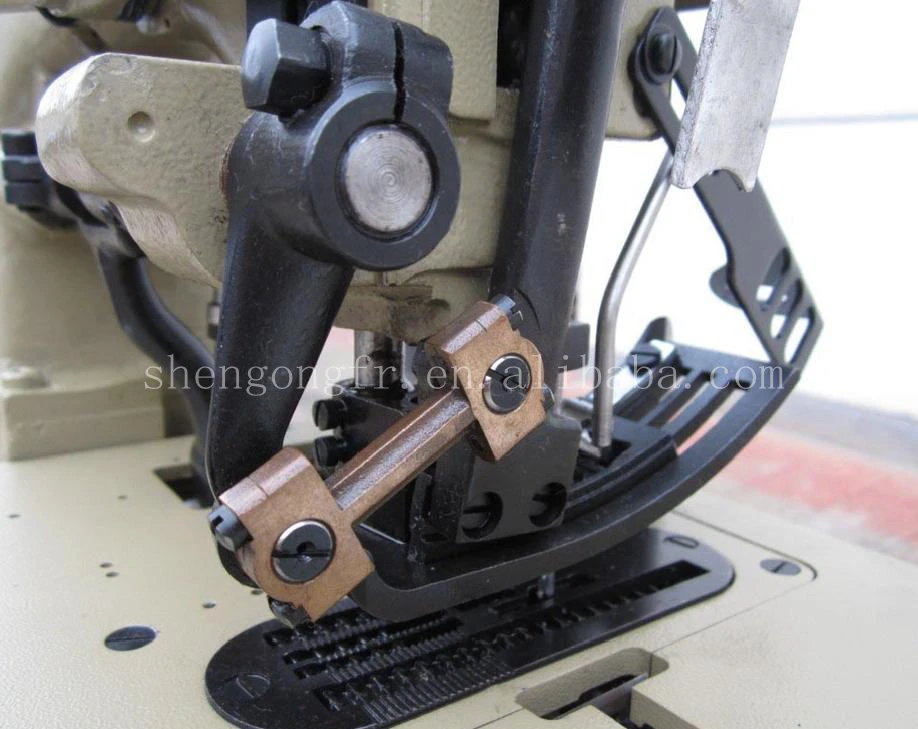 SHENPENG 81300 A1HL Double Needle Four Thread Safely Stitch Made-In-China Sewing Machine