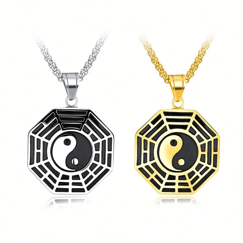 
Top Quality Stainless Steel Ying Yang Chi Pendant Price 