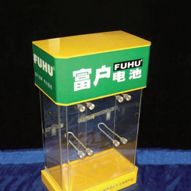 Acrylic mobile phone accessories display cabinet showcase