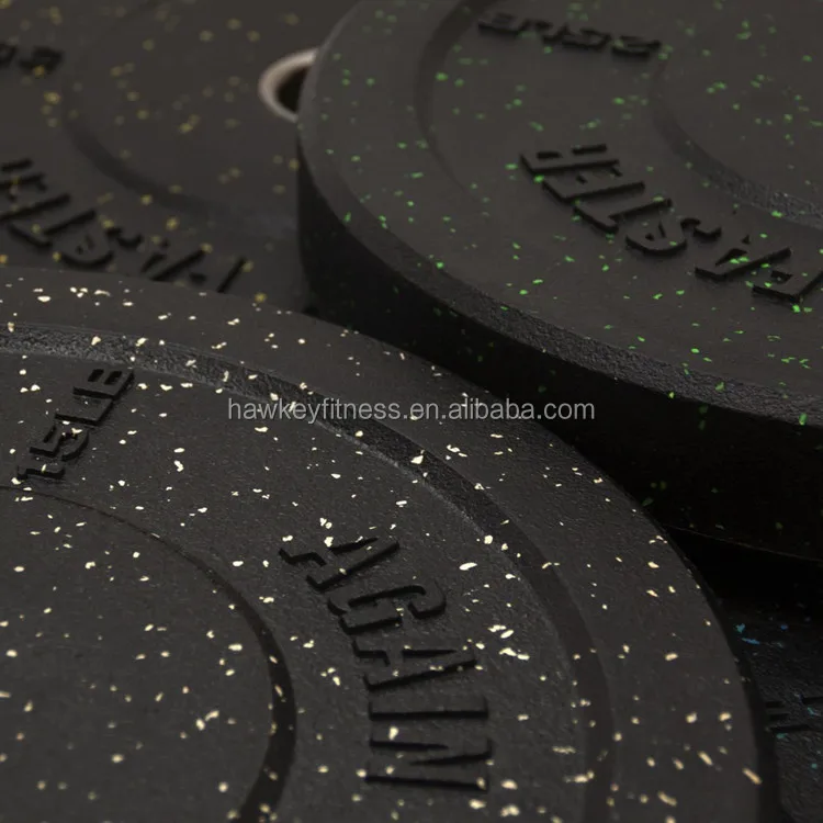 
Hi temp Crumb rubber bumper plate 