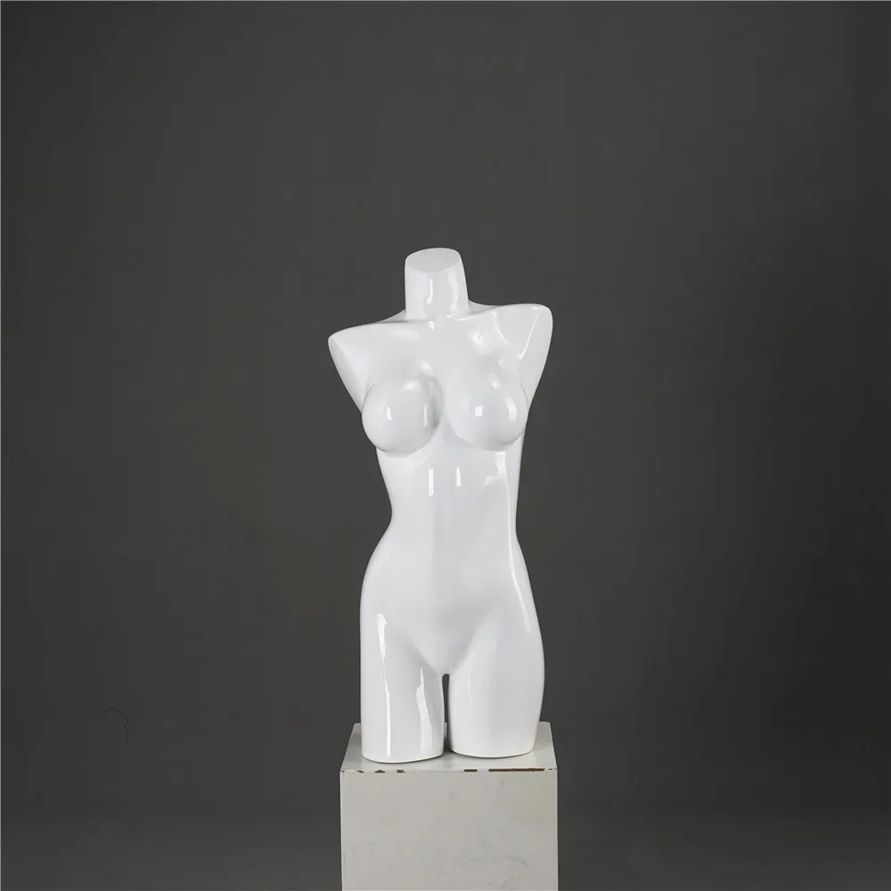 Sexy Big Breast Female Torso, Underwear Display Mannequin Torso Breast Female