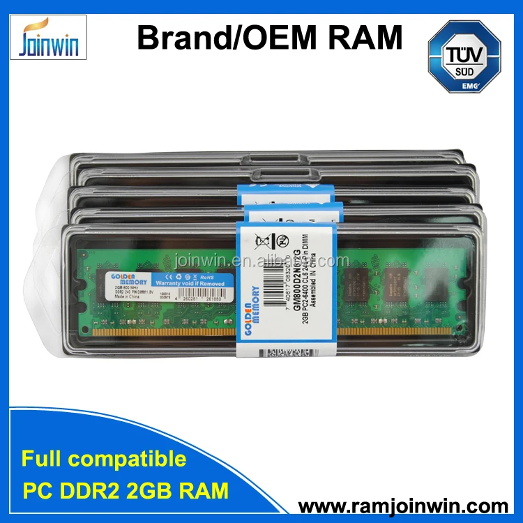 Enjoy Lifetime warranty ddr2 2gb 800mhz 128M*8/16C ddr ram memory