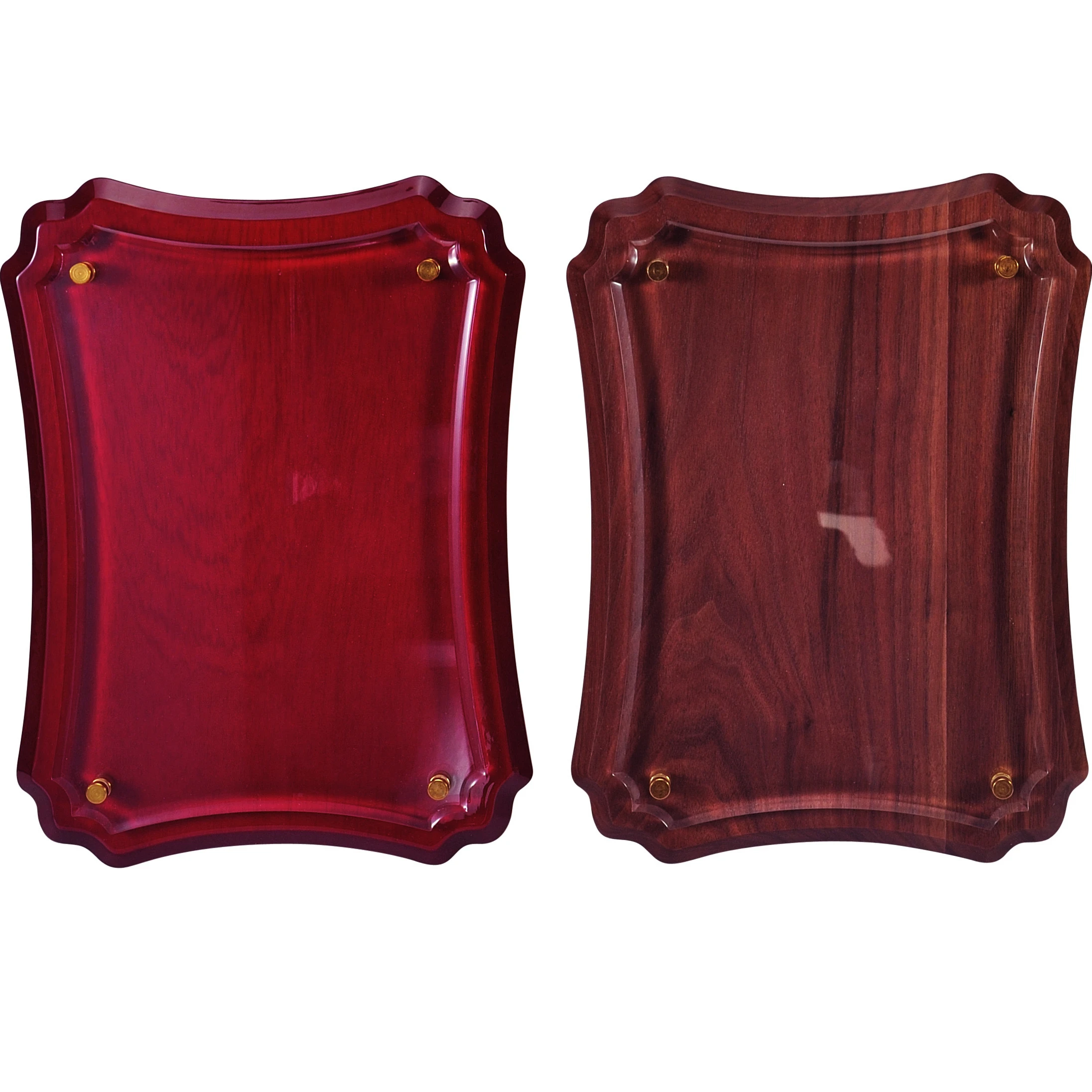 
Factory wholesale medal award plaque trophy blank wooden plaques 