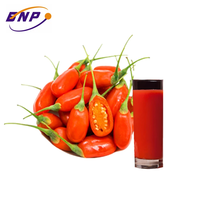 Xinjiang JInns Medlar Supply HACCP ISO HALAL 100% Goji Natural High Quality Goji Juice Concentrate allicin