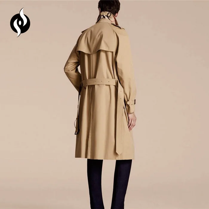 
Long trench coat gothic style clothing classic coat for men 