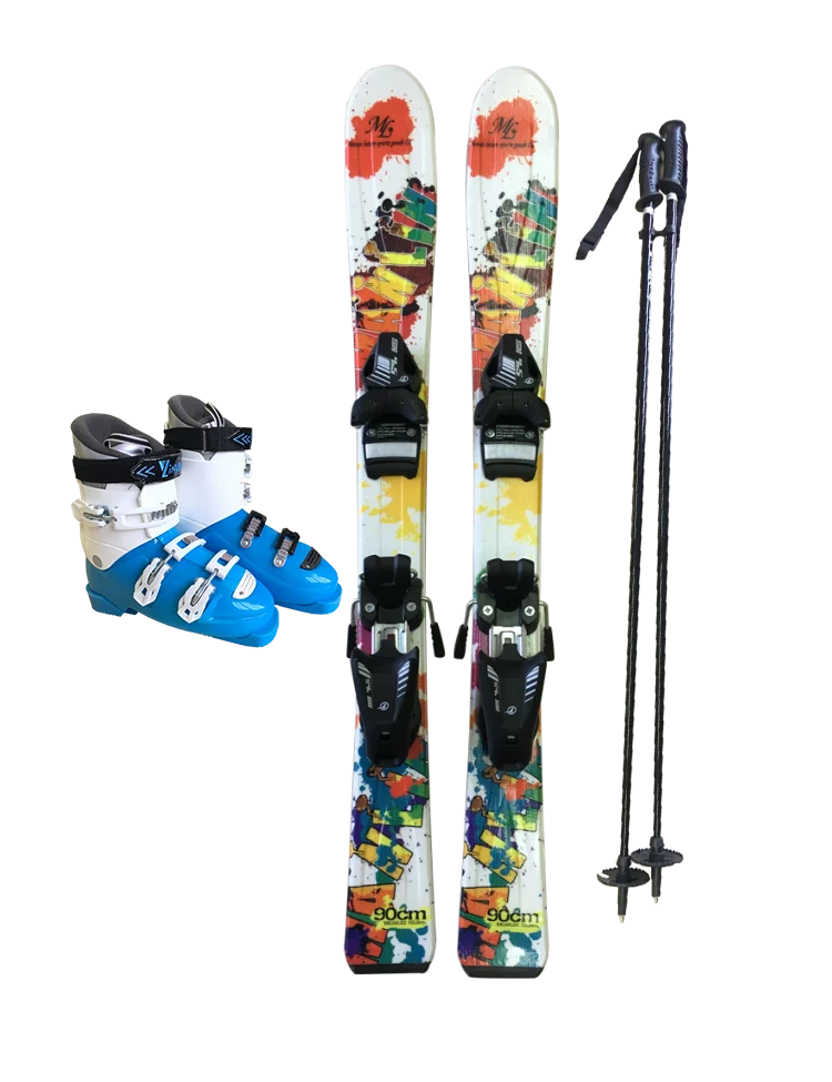 snow board skis popular Henan Manlin twin tip all mountain ski snowboard set ski new design poplar core