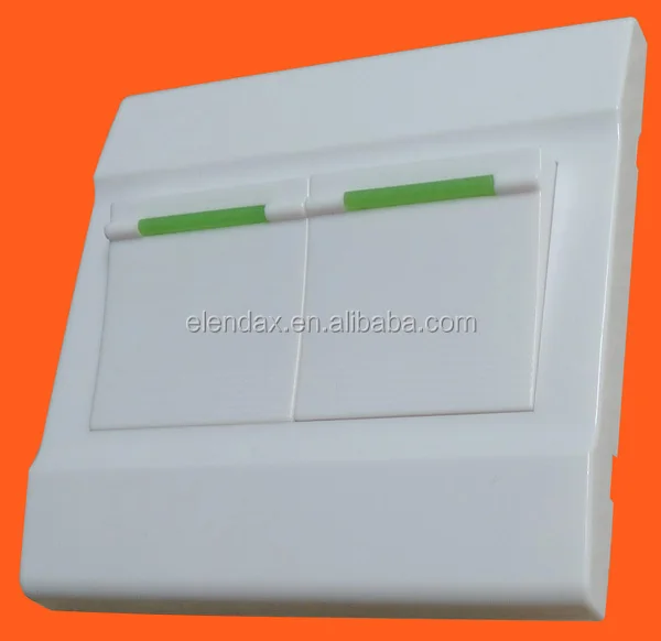 German style flush mounted 2 round pin schuko socket outlet wall socket (F1210)