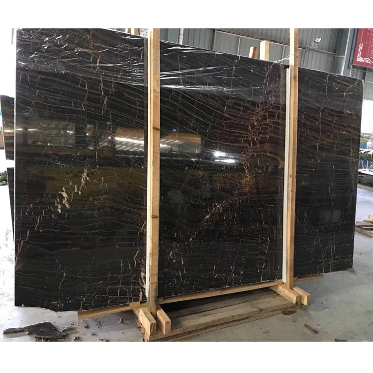 Best quality Chinese brown wooden marble tiles 30x30 for flooring