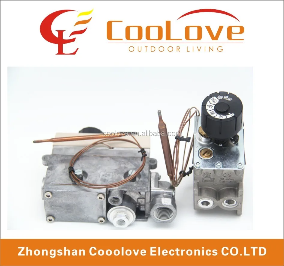 room heaters thermostat gas control valve