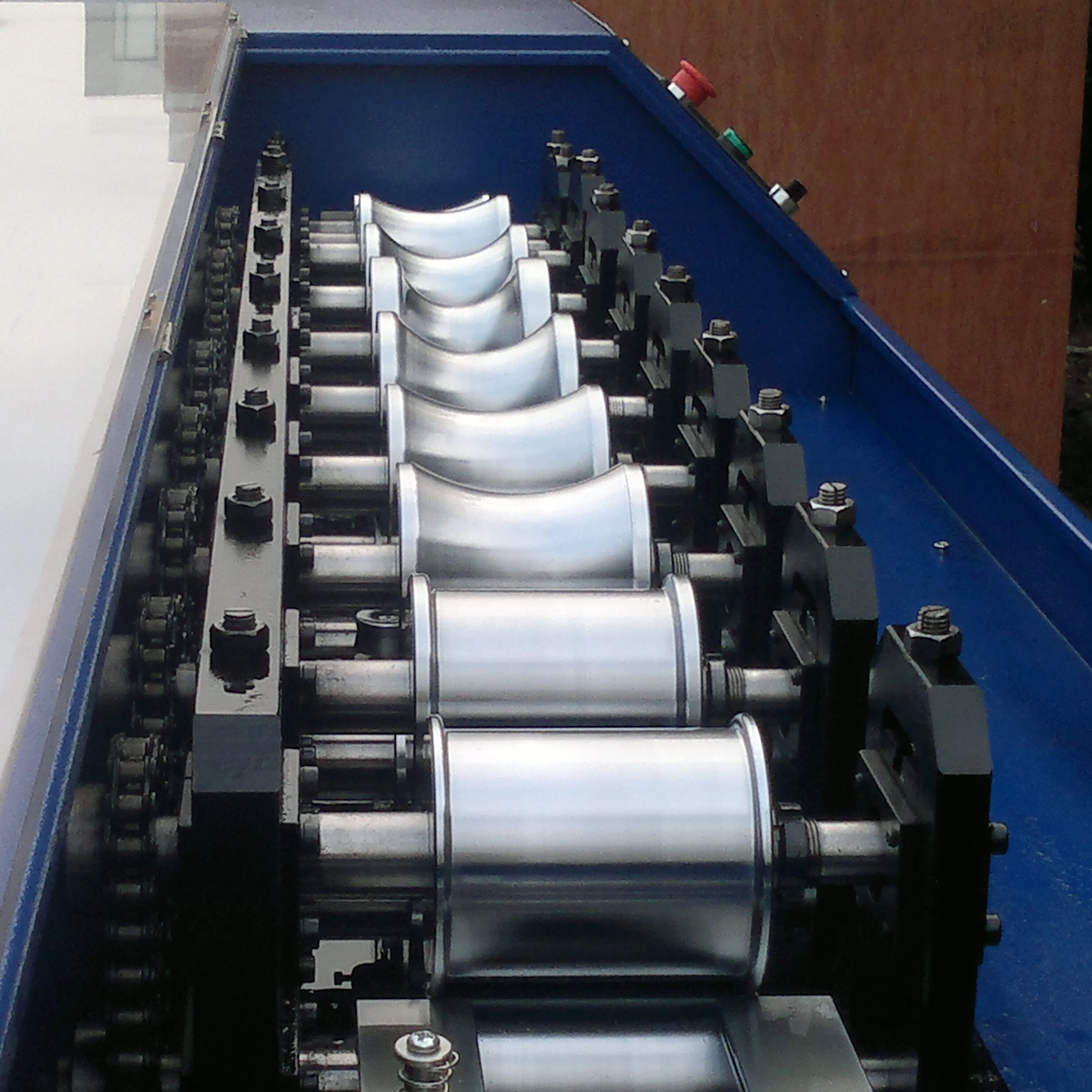 
BoFeng CR80 outdoor exterior aluminum venetian blinds FULLY AUTOMATIC forming punching and cutting machines 