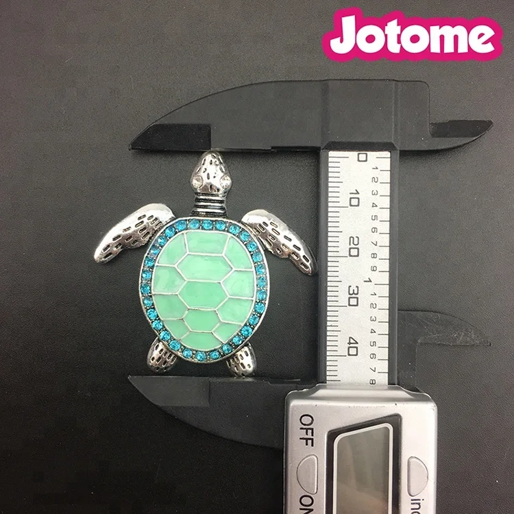 
Jewelry Sets 48mm green enamel rhinestone sea turtle designer charms animal pendant necklaces 