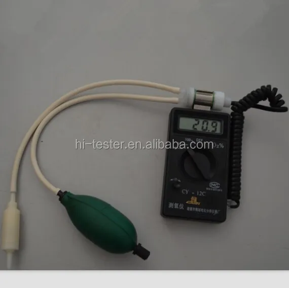 CY-12C Measuring oxygen meter,portable oxygen purity analyzer,Oxygen content locator