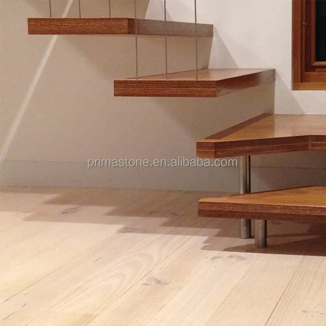 Натуральный дуб деревянная протектора плавающей лестницы съемный лестничные перила