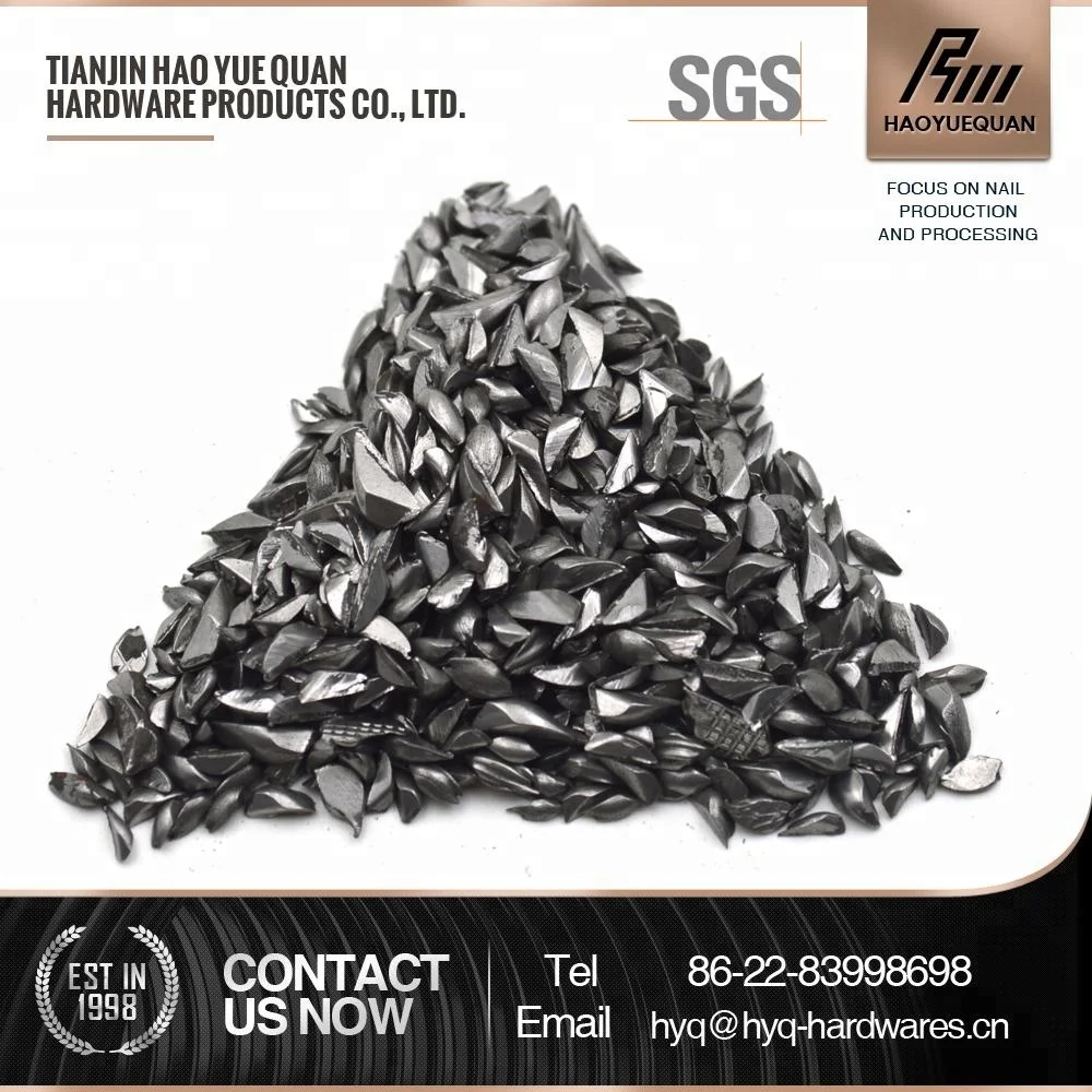 Низкоуглеродистый металлолом для ногтей Q195 Металлический Стальной железный лом используемый рельсовый