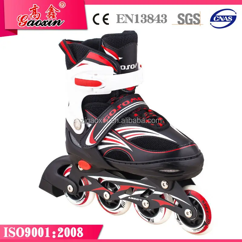 GOSOME hot selling manufactory customization Wholesale adjustable inline skate with ABEC-7 bearing and pu wheel for children