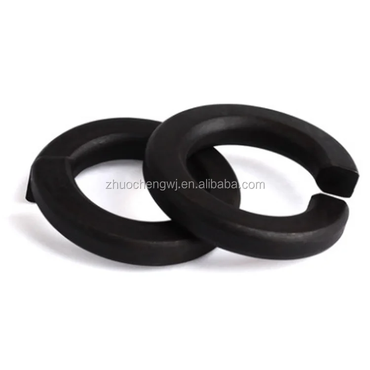 Standard DIN 127 Black Spring Lock Washers with competitive price