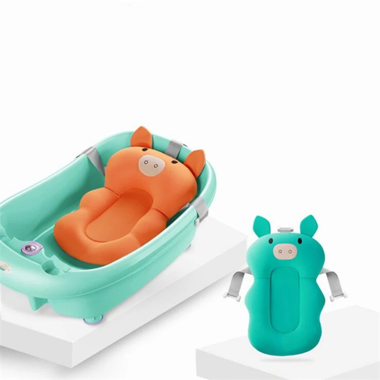 
Wholesale Manufactory Baby Bathing Mat Newborn Bath Cushion Seat 