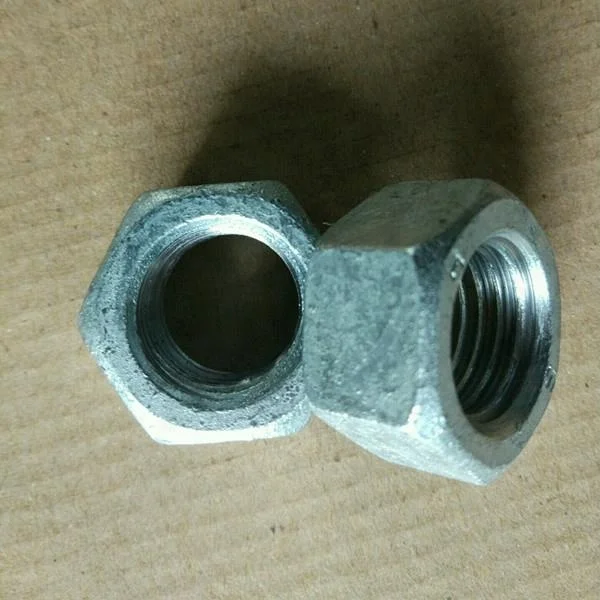 UNCUNF hex nuts hot-dip galvanised high quality Made in China