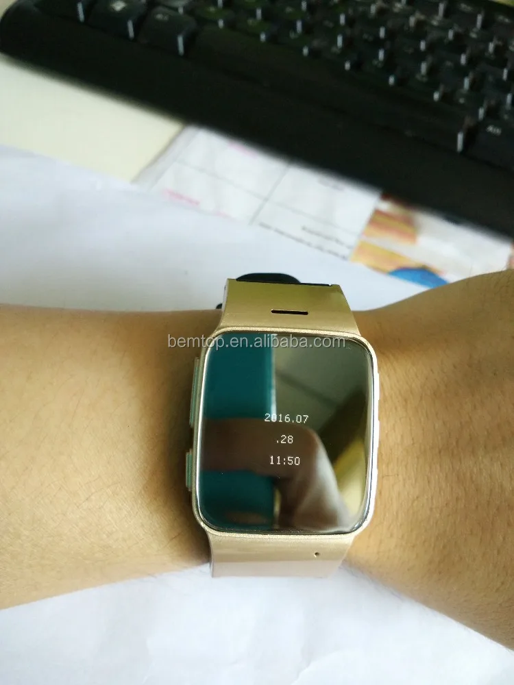 
OLED Display Elderly Tracker Android Smart Watch Google Map SOS Wristwatch Personal GSM Wifi LBS GPS Tracker for old Safety 