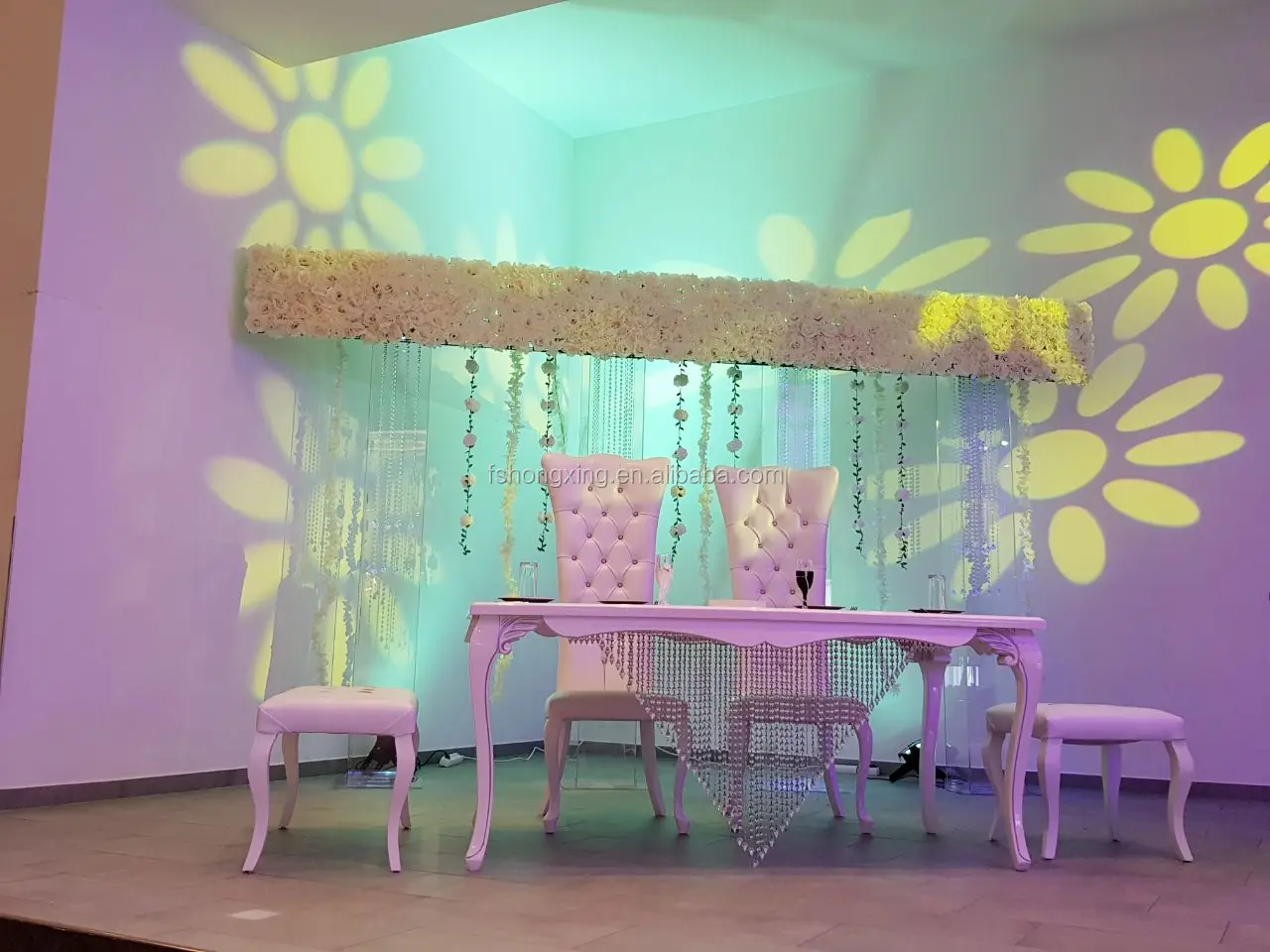 new clear acrylic arch for wedding decoration