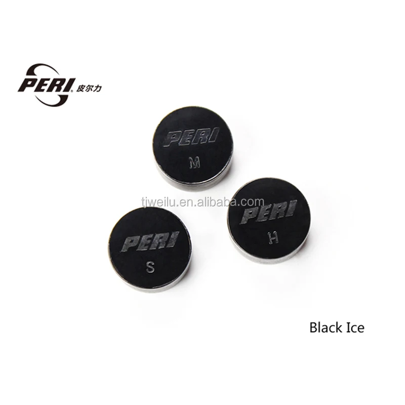 
PERI Black Ice Tip for Pool Cues 8 ball 9ball 3 hardness H M S 