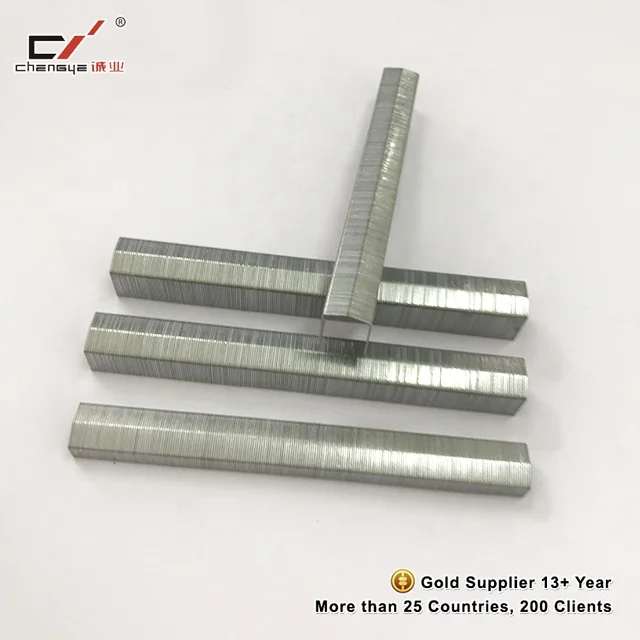 B6 B8 B12 B series(22GA) fine wire staple factory supplier