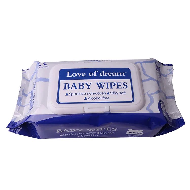 Wholesale baby wet wipes high quality natural wet wipes for baby