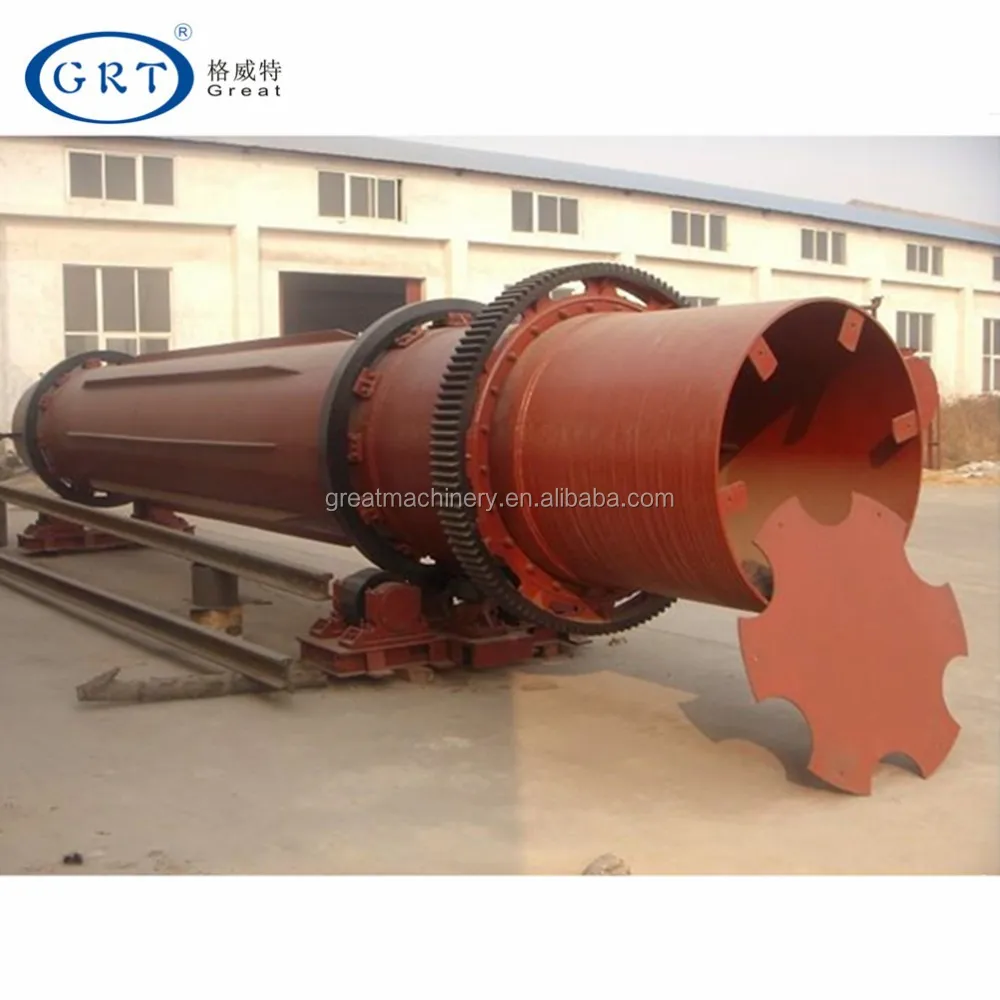 Сельскохозяйственных преимущества удобрений Вращающийся Барабан Сушильной