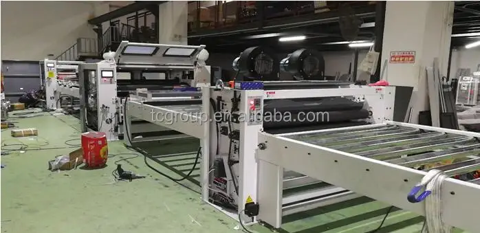high glossy foil /cpl/HPL 1350mm  PUR hot melt laminating machine
