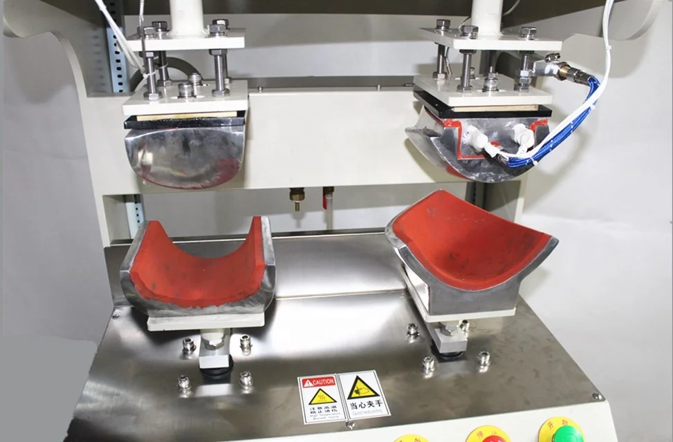 Milti-function Automatic front panel pressing and visor curving machine