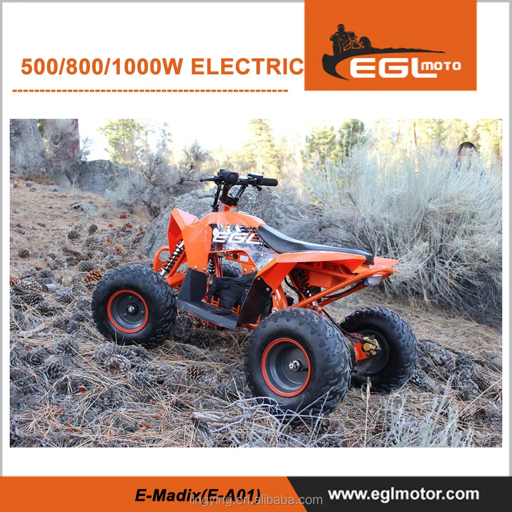 good quality 500W/800w/1000w brushless motor electric ATVs for kids