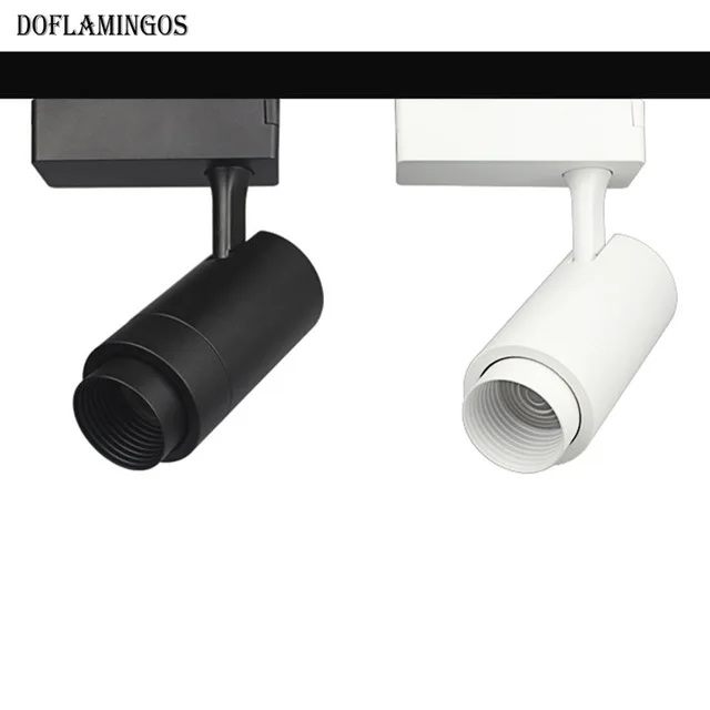 Высокий cri 10-60 градусов музейная художественная галерея масштабируемый светодиодный Трековый светильник фокус 30