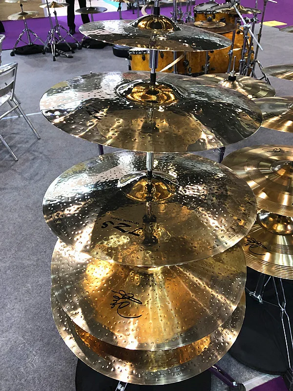 hand hammer cymbals TZS series b20 bronze cymbals