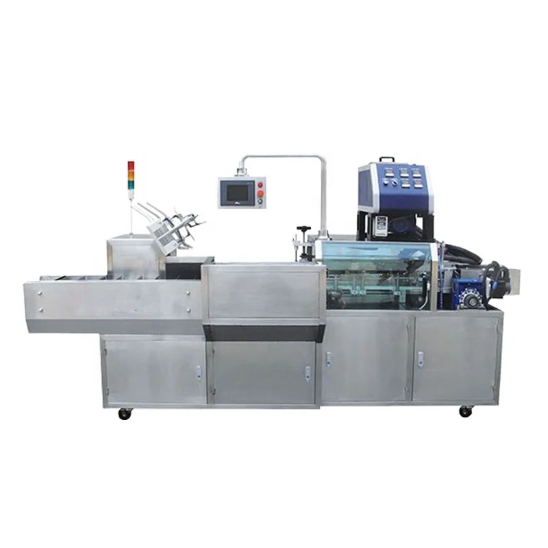 Chinese supplier carton machinery toothpaste cardboard box packaging and gluing machine