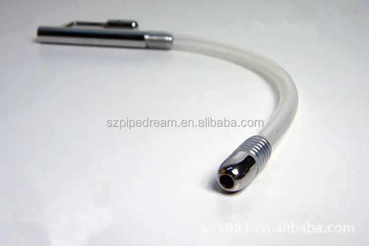 6*210mm silicone urethral sounds metal urethral dilators penis plug catheters sounds for men penis