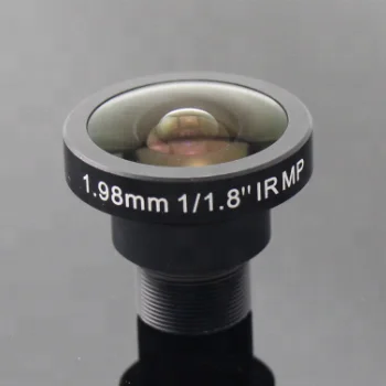 Объектив «рыбий глаз» 2,5 мм с креплением типа CS, объектив «рыбий глаз» 190 градусов с большим круглым изображением 6,4 мм