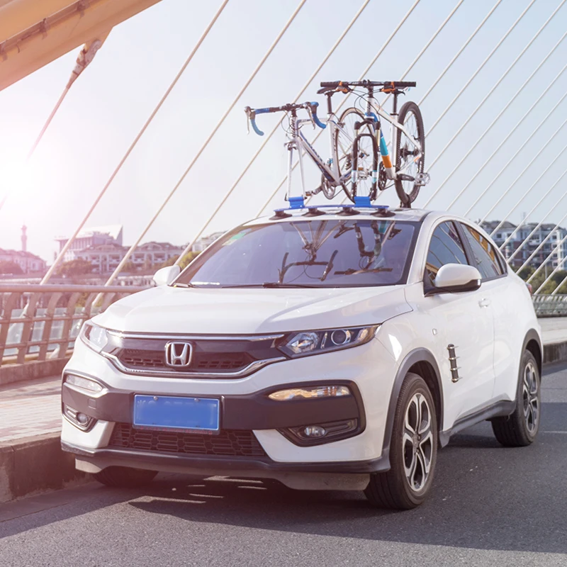 ROCKBROS Wholesale Suction Roof-Top Bike Racks Suction Cup Roof Bicycle Carrier Rack bicycle suction rack