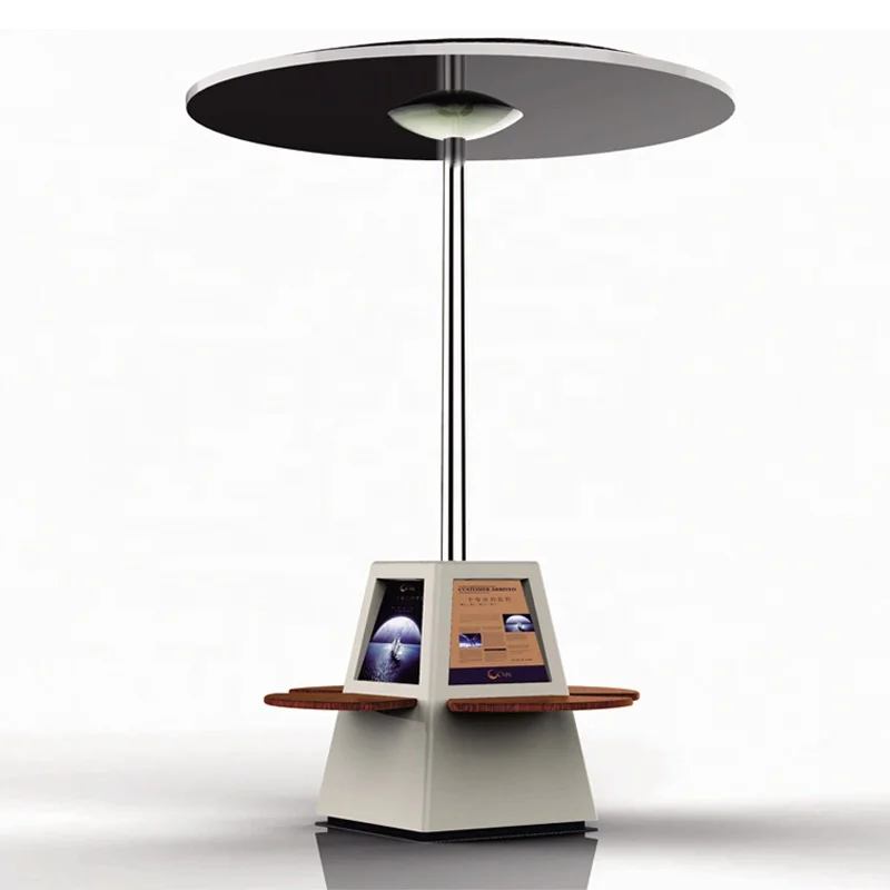 Smart Urban Seats Solar Power Steel Bench for Mobile Phone Charging
